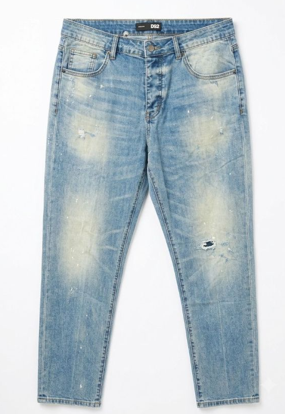 Jeans DS2 uomo denim drop season streetwear
