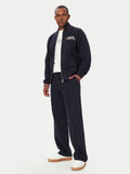 Felpa Guess uomo zip integrale manica lunga dettagli