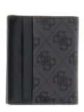 Portafoglio Milano Guess uomo trifold vera pelle