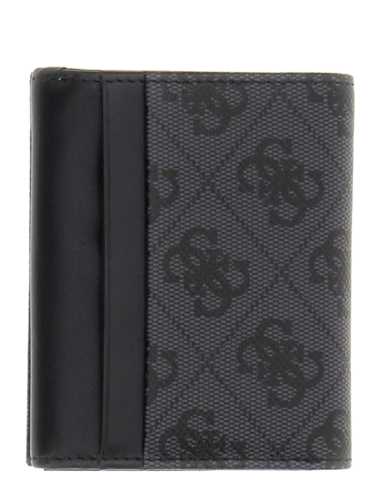 Portafoglio Milano Guess uomo trifold vera pelle