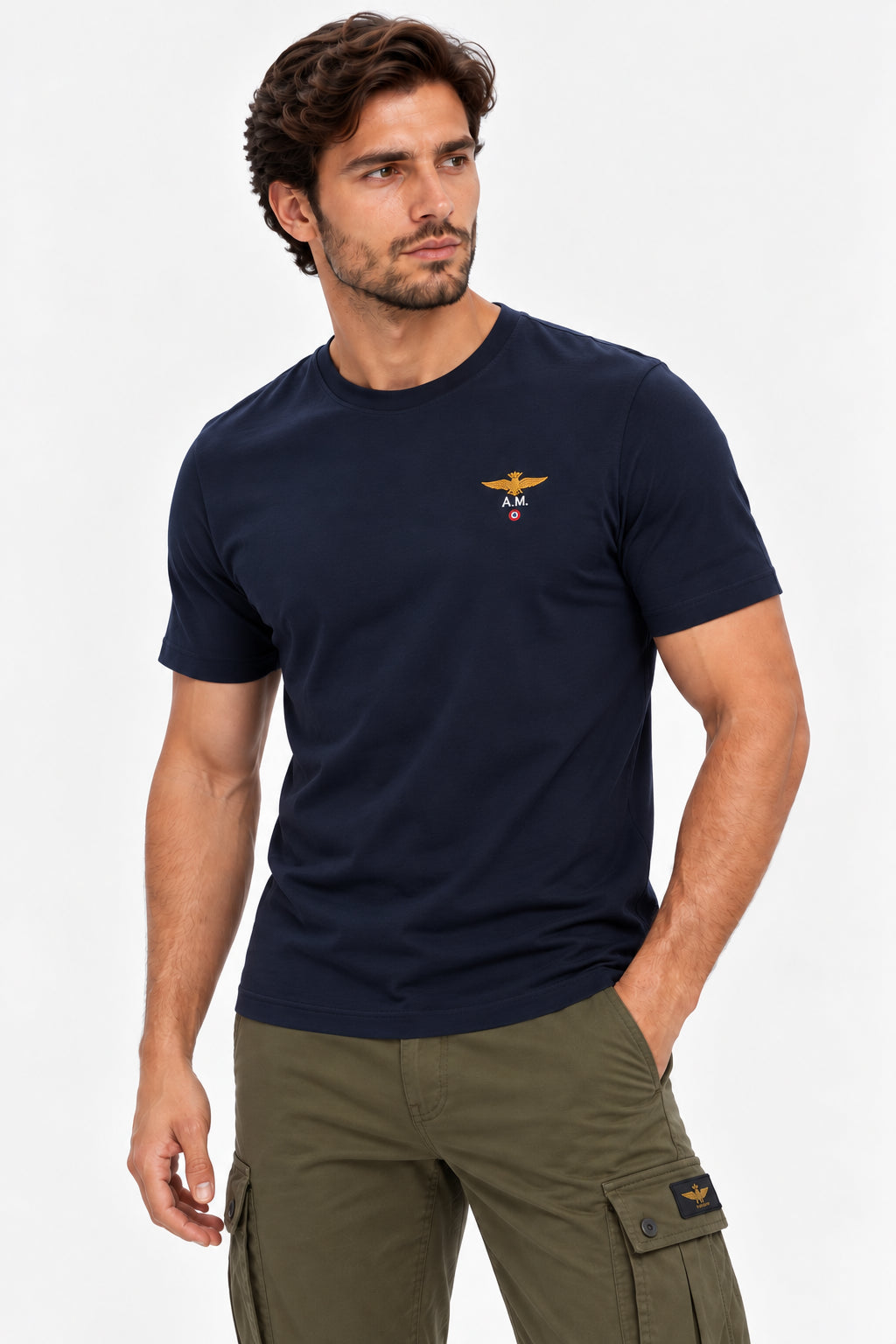 T-shirt uomo Aeronautica Militare cotone AI 2026