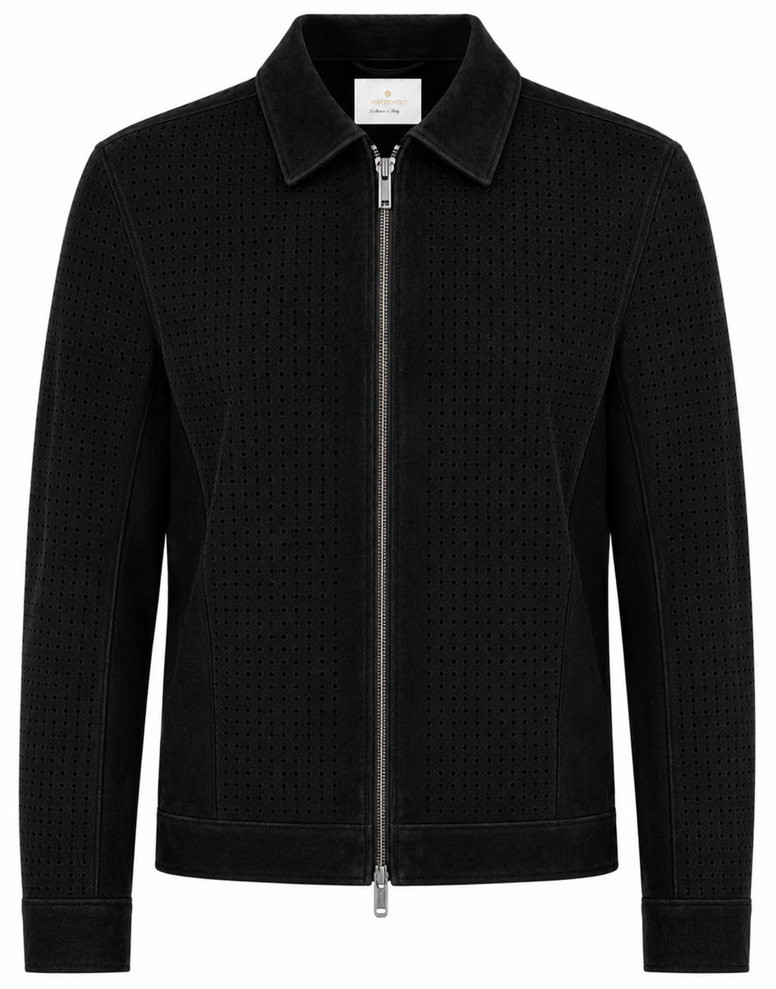 Overshirt MARKUP uomo effetto scamosciato traforata