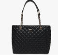 Borsa Guess Giully Anadela tessuto multicolor taupe