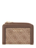 Portacarte Guess Lindsey donna zip-around
