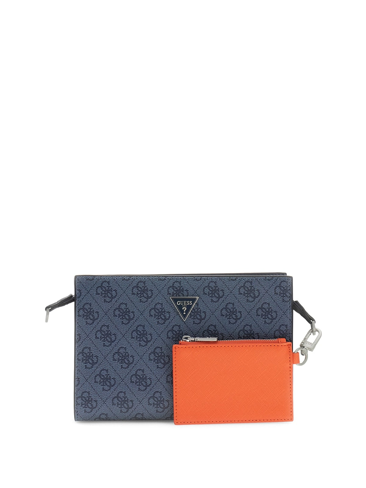 Borsa Guess uomo Milano tracolla zip 4G similpelle