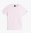 T-shirt Tommy Jeans donna regular fit cotone Pearly Pink