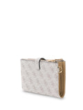Portafoglio Guess donna Laurel similpelle latte logo