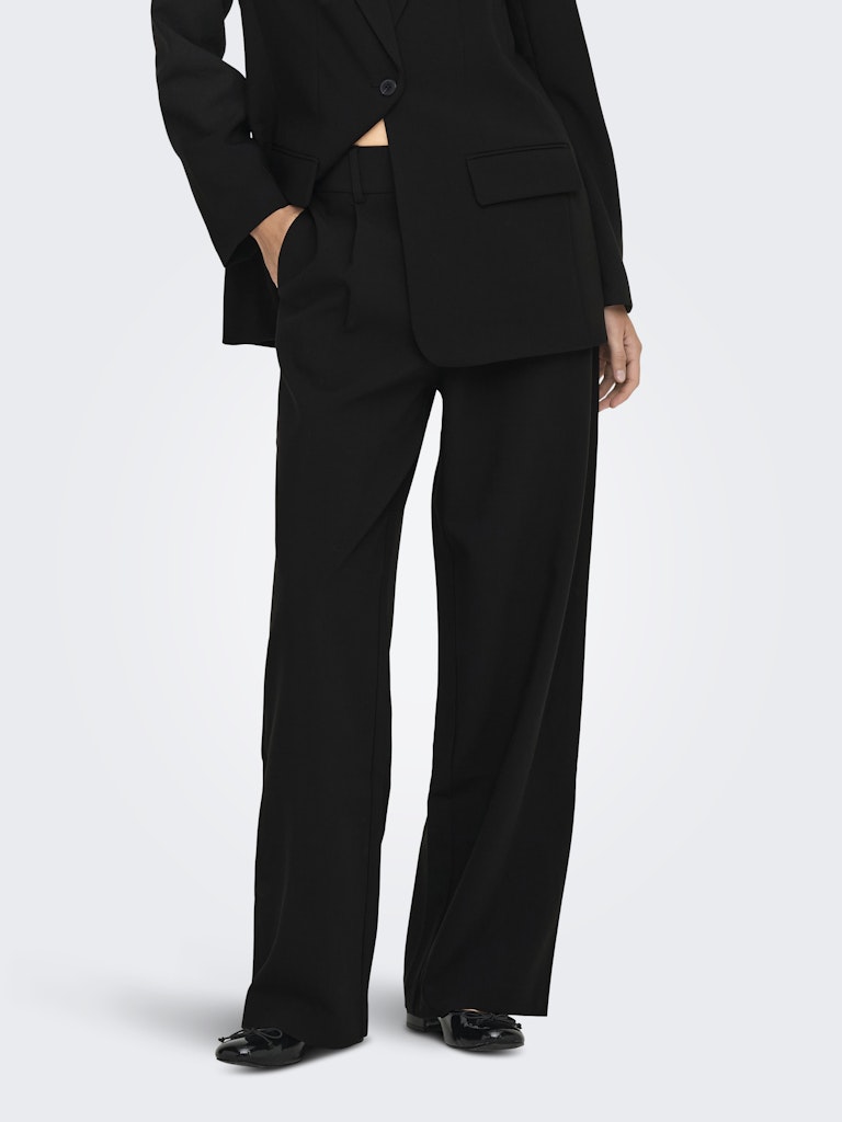 Pantaloni donna ONLY tessuto viscosa poliestere riciclato