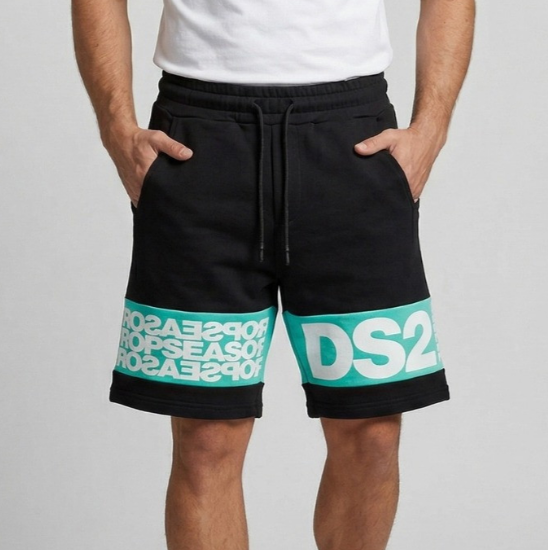 Bermuda DS2 uomo inserto logato PE 2026