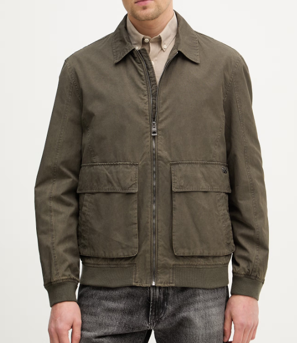 Giubbino Guess uomo Outdoors vintage cotone