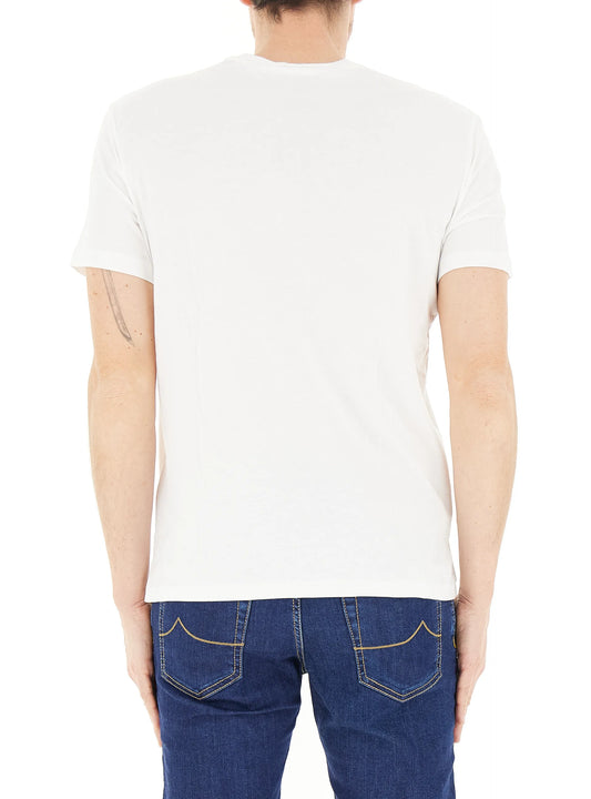 T-shirt Uomo A|X Regular Fit Logo 3d off white