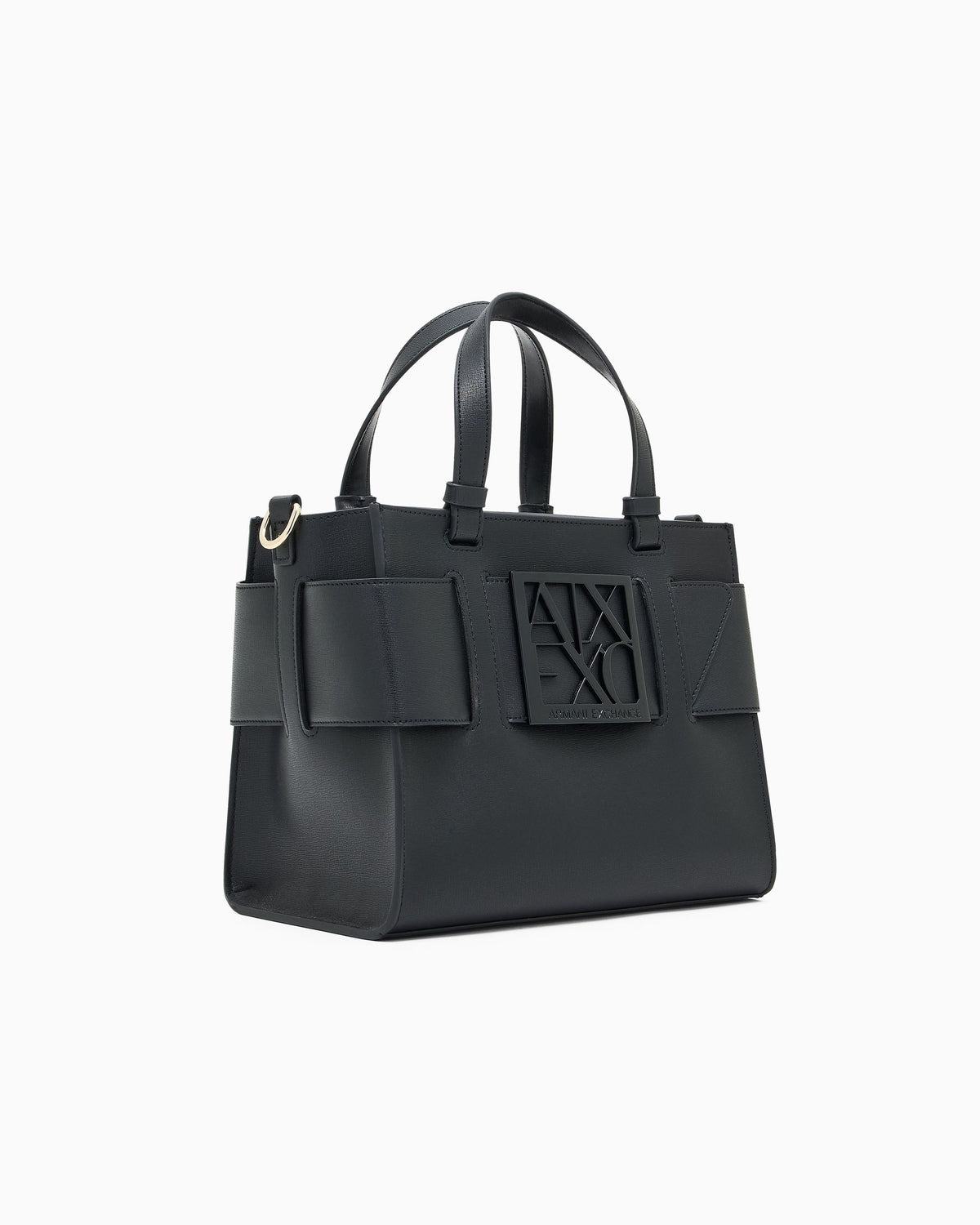 Borsa donna Armani Exchange similpelle logo applicato