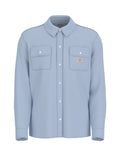 Camicia Guess Jeans uomo boxy cropped cotone