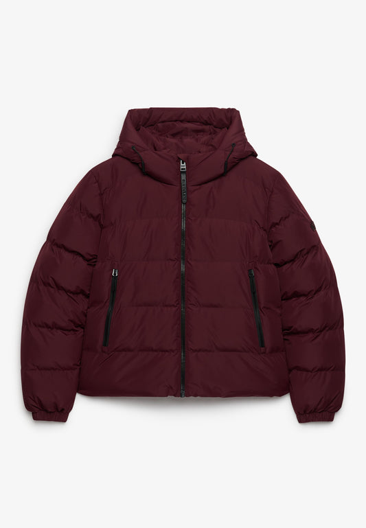 Giubbotto trapuntato Superdry donna cappuccio
