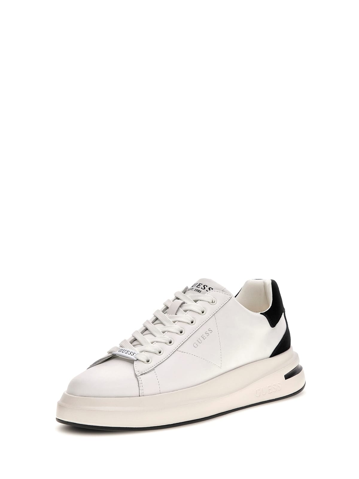 Sneaker Guess uomo Elba pelle logo 4G