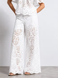 Pantapalazzo donna MARKUP pizzo cotone fodera