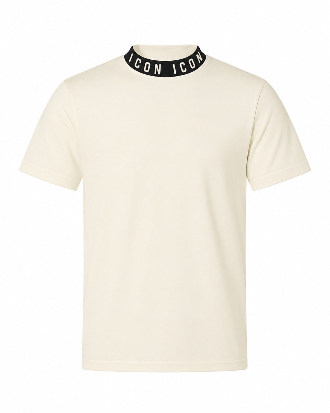 T-shirt uomo ICON cotone costina logo