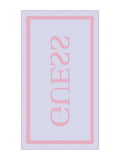Telo mare Guess donna jacquard cotone