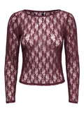 Blusa donna ONLY maglia stretch collo chiuso