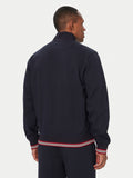 Felpa Guess uomo zip integrale manica lunga dettagli