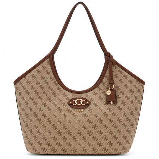 Borsa tracolla Guess Camden mini animalier