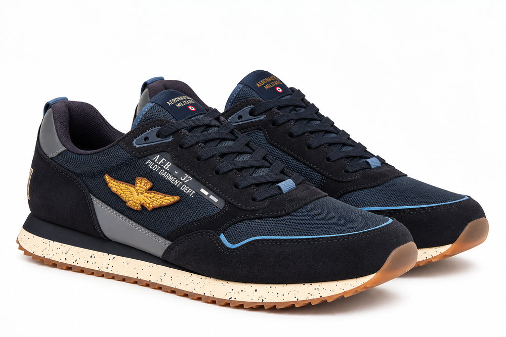 Sneakers Aeronautica Militare uomo mesh AI 2026