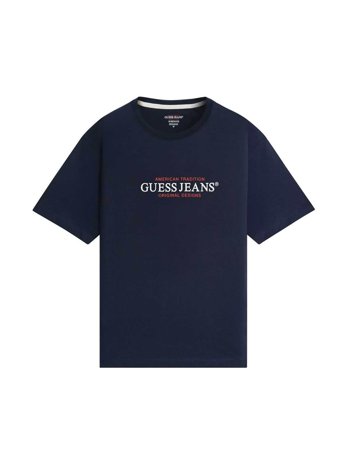 T-shirt Guess Jeans uomo cotone regular stampa