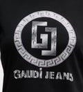 T-shirt donna Gaudi' Jeans con logo in risalto pe26