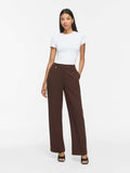 Pantaloni donna VILA maglia poliestere riciclato