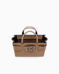 Borsa Armani Exchange donna similpelle logo