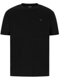 T-shirt Guess uomo small patch cotone modal