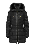 Piumino donna Guess Jolanda stretch similpelle