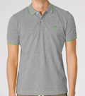 Polo uomo U.S. Polo Assn. micro piqué manica corta