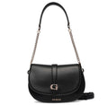 Borsa Guess Camden shoulder tessuto cognac multicolor