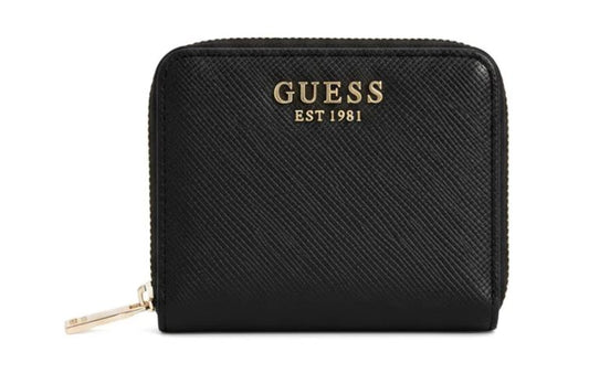 Portafoglio Guess donna Laurel small similpelle avorio
