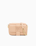 Borsa donna A|X ecopelle logo tracolla regolabile