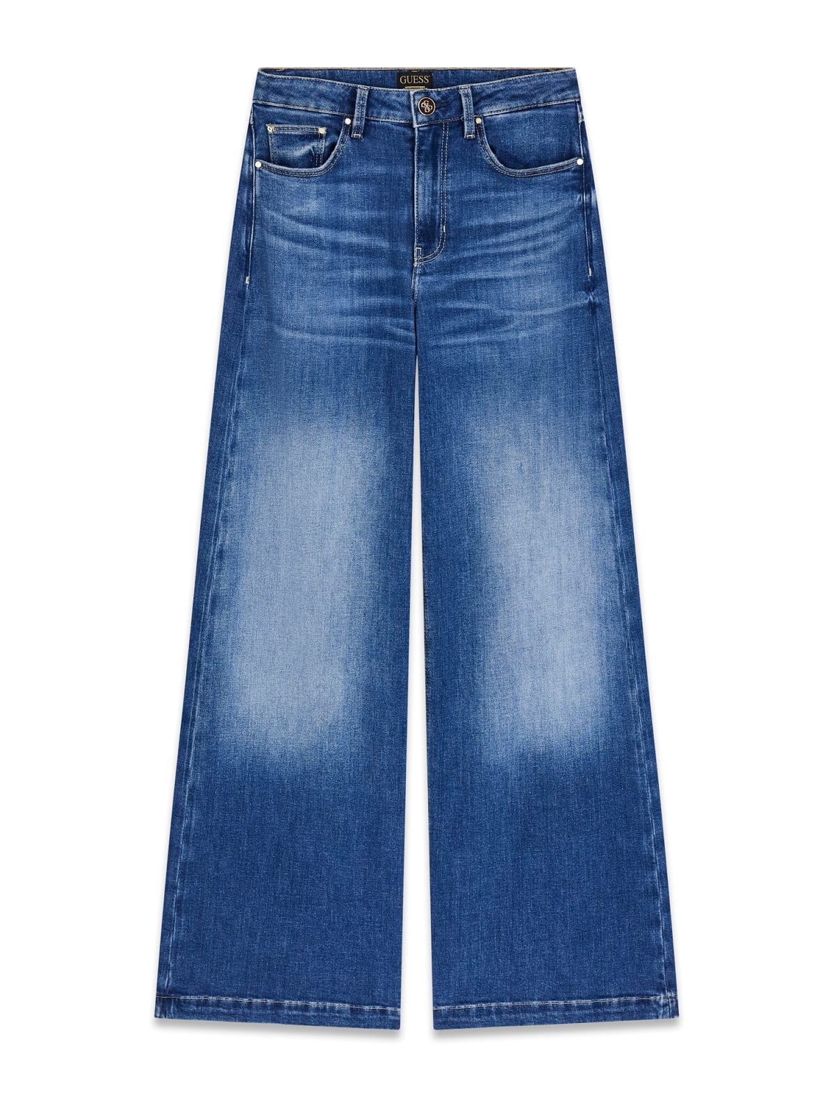 Jeans Guess donna Bellagio tasche catena denim