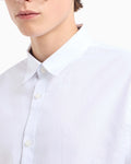 Camicia oxford uomo Armani Exchange cotone slim