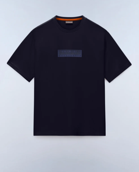 T-shirt Napapijri S-Box uomo cotone box logo