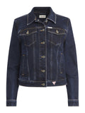 Giubbotto Guess Jeans donna denim trucker slim