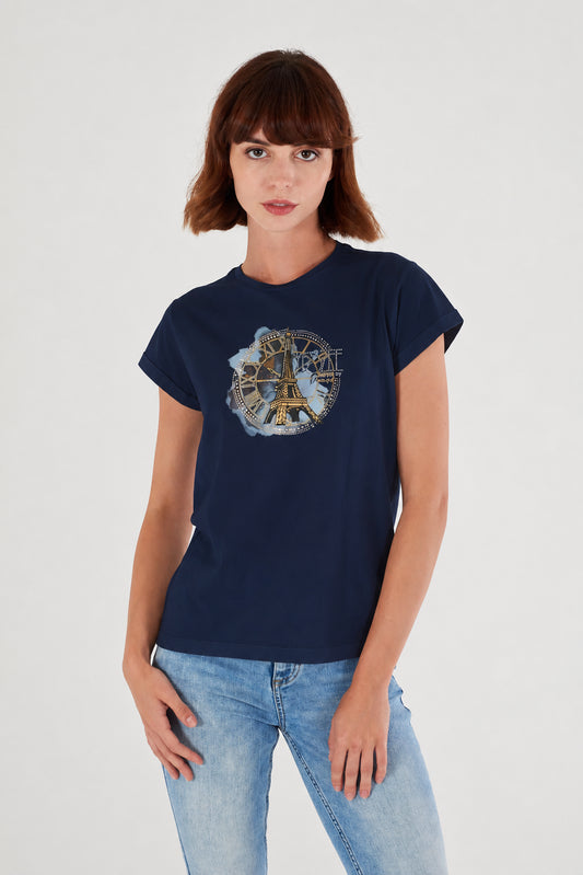 T-shirt Donna cotone YES-ZEE PE 2026