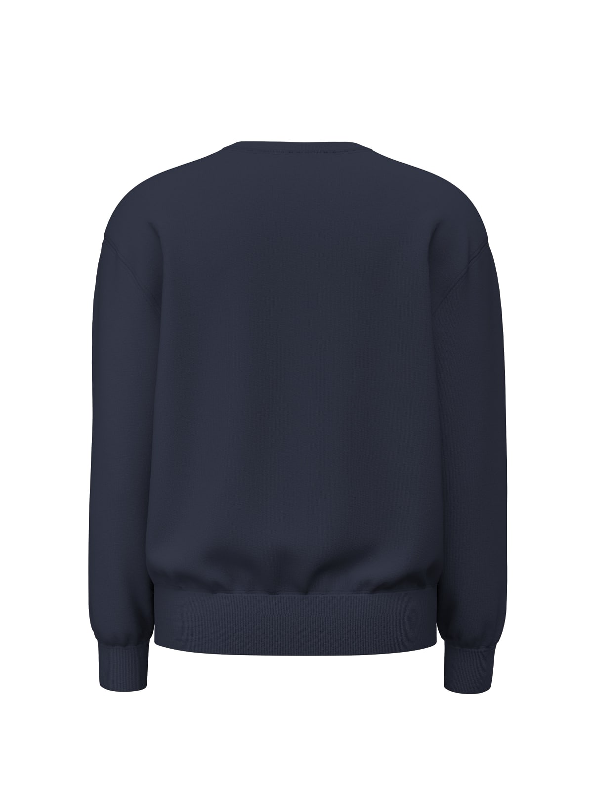 Felpa Guess Jeans uomo regular logo cotone