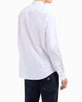 Camicia oxford uomo Armani Exchange cotone slim