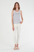 Top YES-ZEE donna cotone manica corta PE 2026