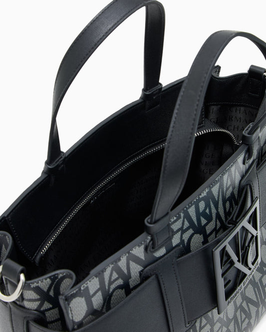 Shopper Armani Exchange donna tela logo