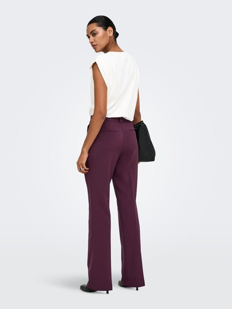 Pantaloni donna ONLY tessuto stretch poliestere