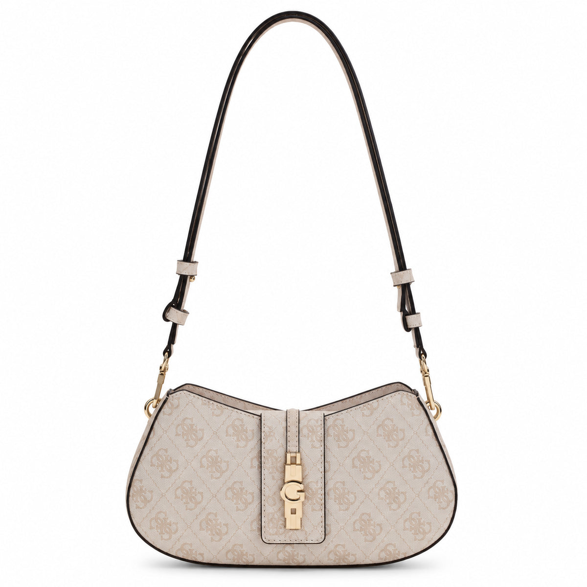 Borsa spalla mini Guess Yvonne logo convertibile donna