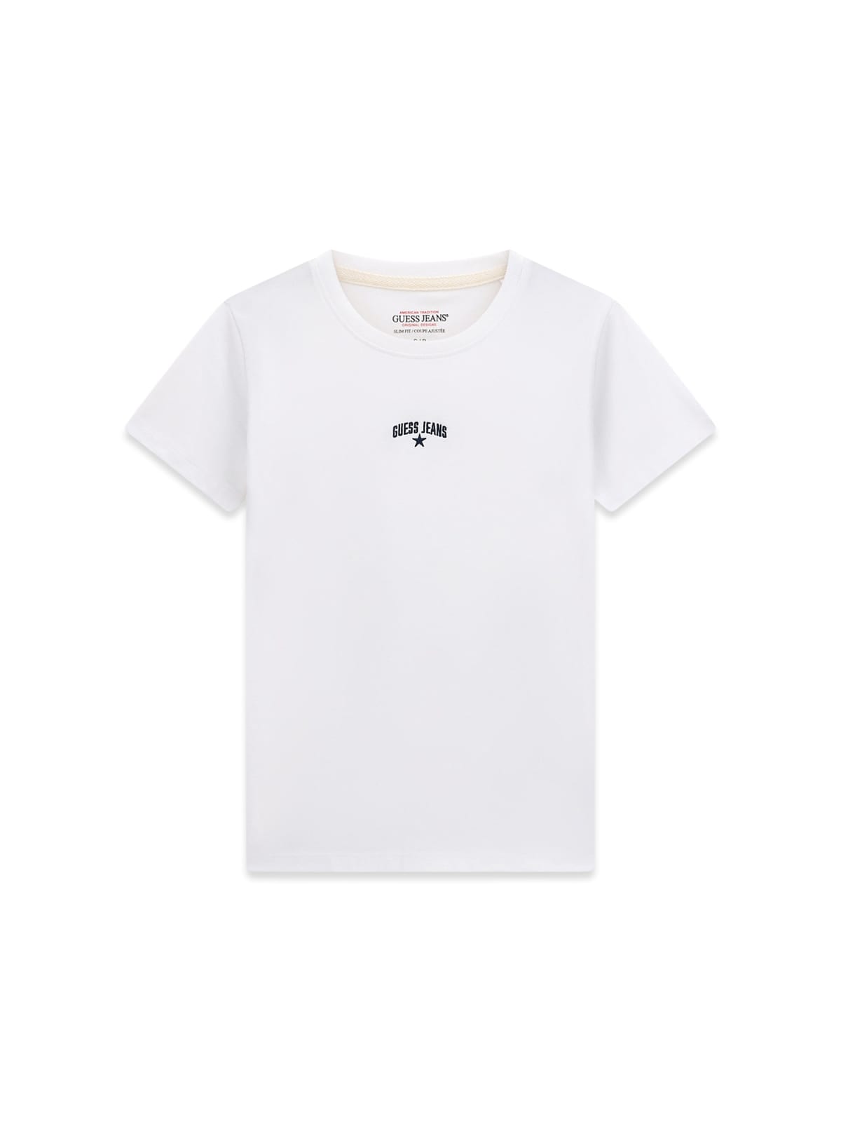 T-shirt stampa stelle slim donna Guess Jeans