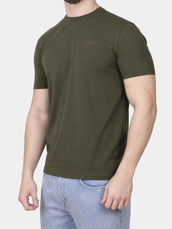 T-shirt MARKUP uomo piquet tecnico manica corta