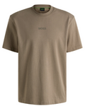 T-shirt Hugo Boss uomo cotone con logo basic